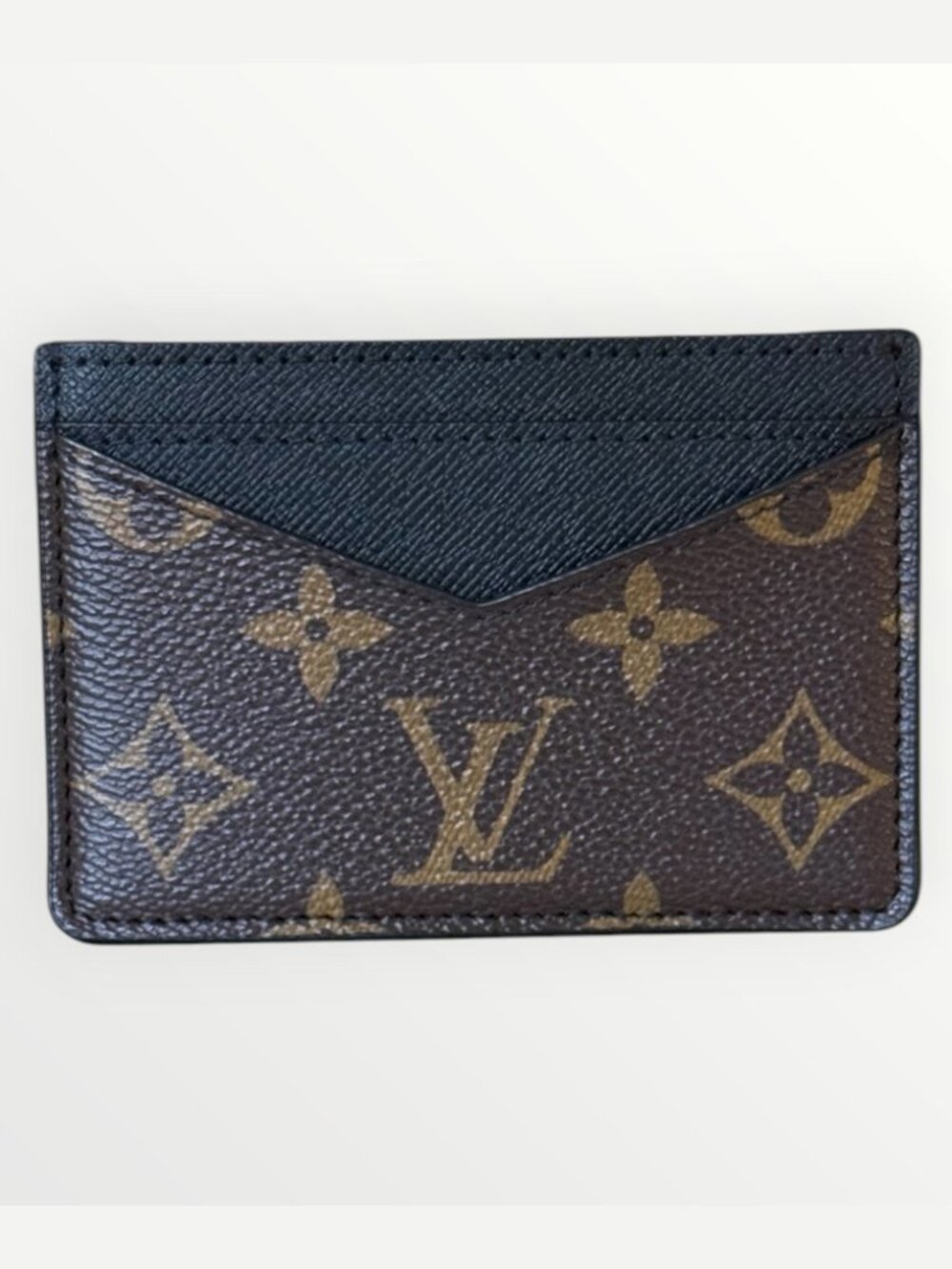 Louis Vuitton Neo Porte Cartes Monogram Macassar Card Holder